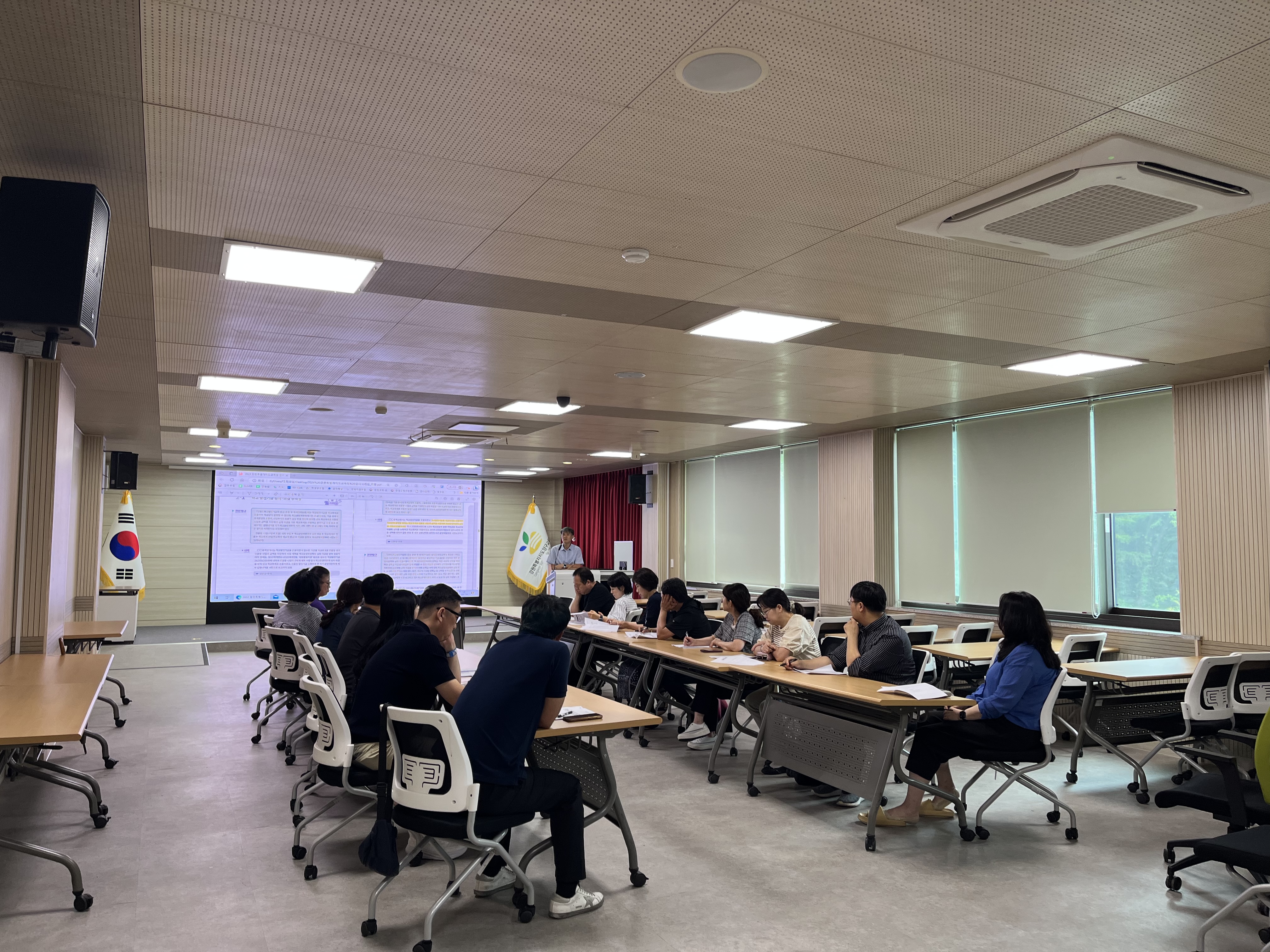 2025년 7급 실무자 청렴업무 협의회 개최  사진